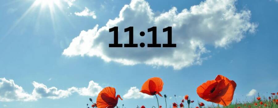 An 11:11 Story for Remembrance Day – Nov 11th, 2023