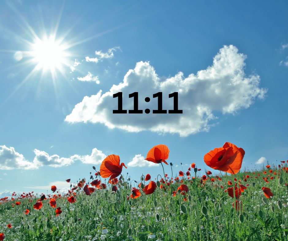 An 11:11 Story for Remembrance Day – Nov 11th, 2023